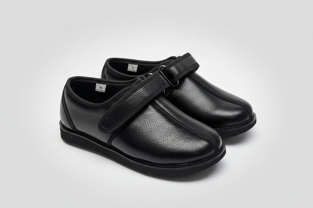 حذاء جلد مريح للقدم السكري   | K&H Medical