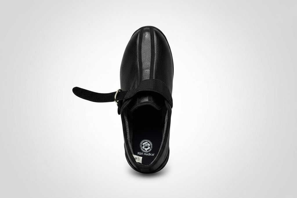 حذاء جلد مريح للقدم السكري   | K&H Medical
