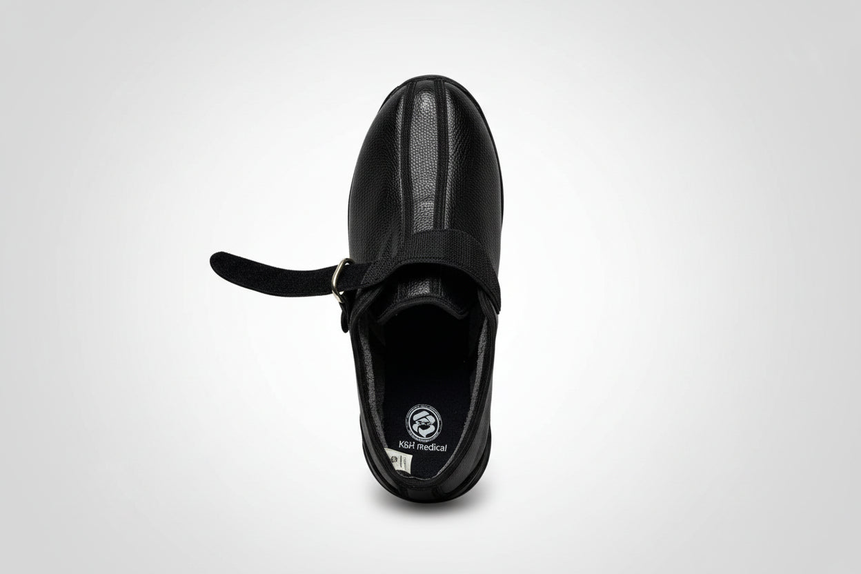حذاء جلد مريح للقدم السكري   | K&H Medical